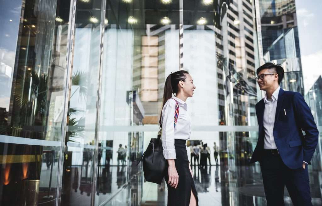 Networking in a corporate setting