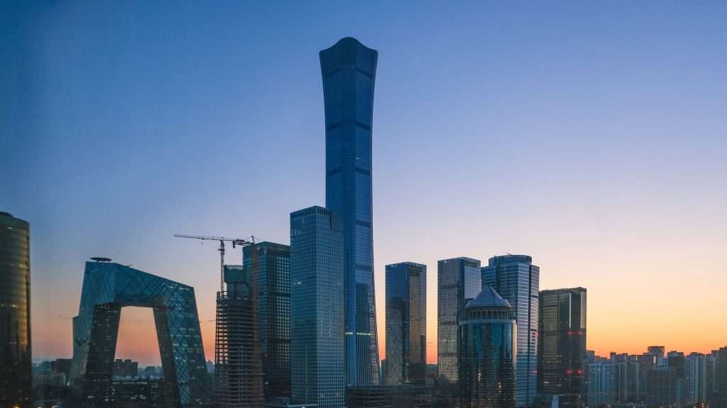 work in Beijing and Visit the Central Business District