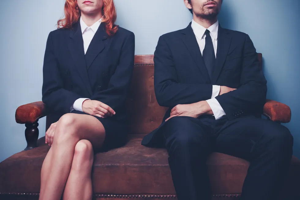 body language sitting position